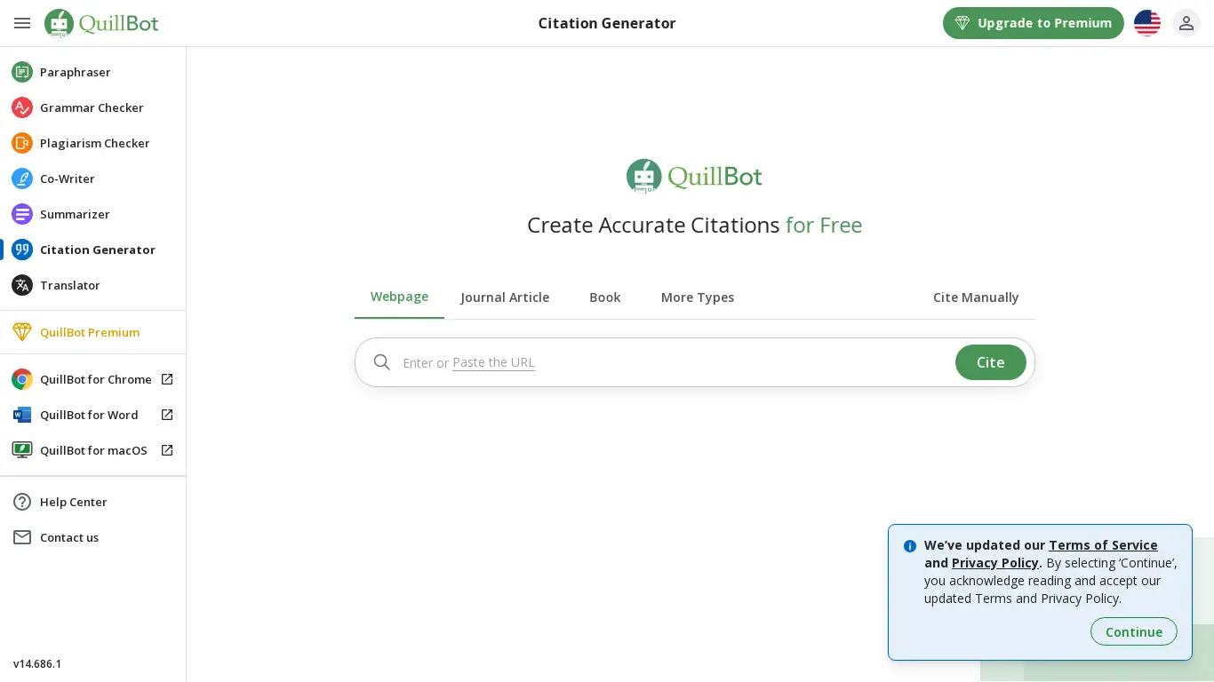 QuillBot Citation Checker